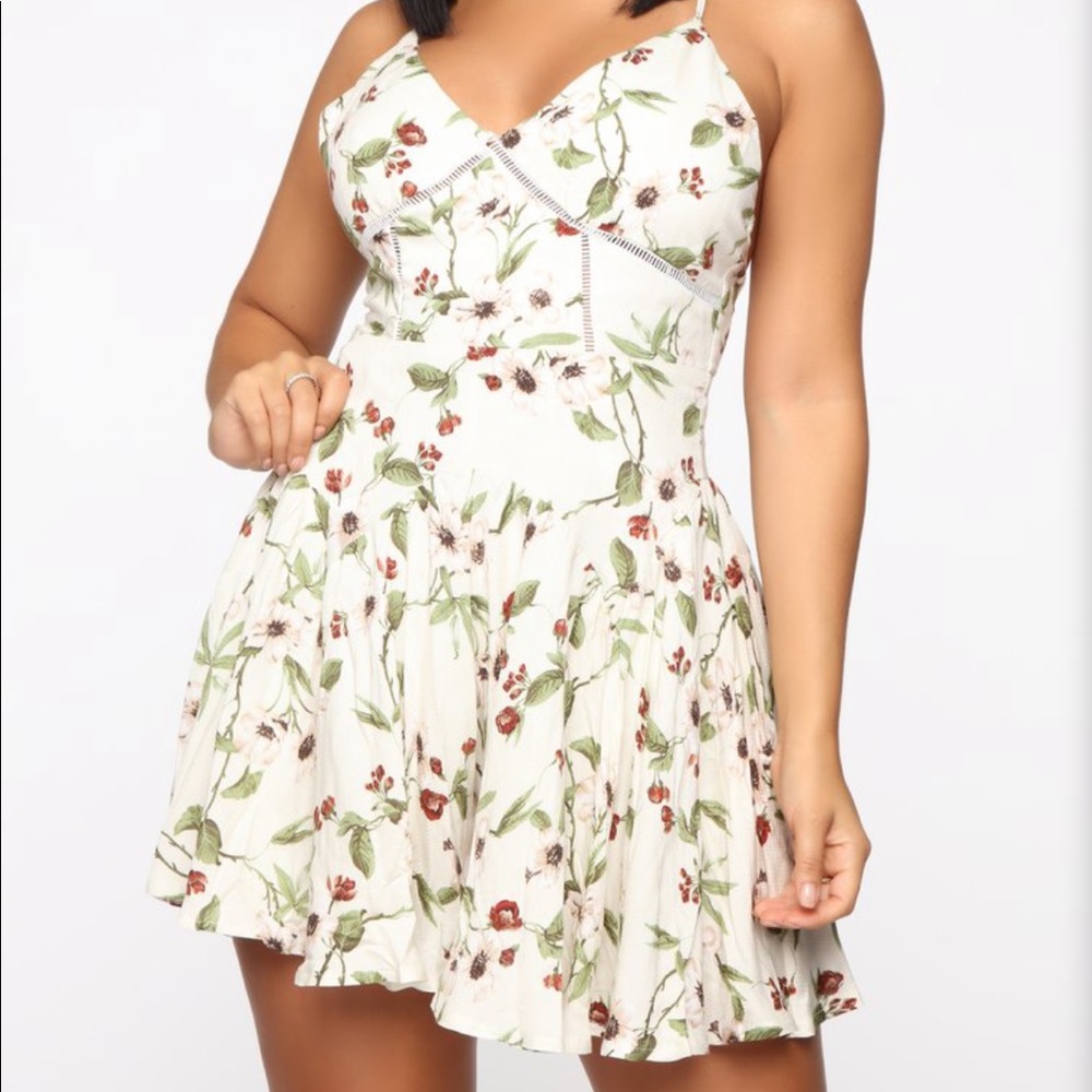 Fashion Nova Stassie Floral Romper